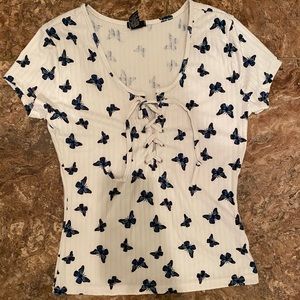 Cute butterfly shirt